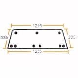 7700017669 Rear lower glass