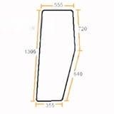 7700017134 Door glass