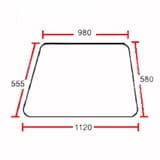 3040804 Türscheibe (oben)